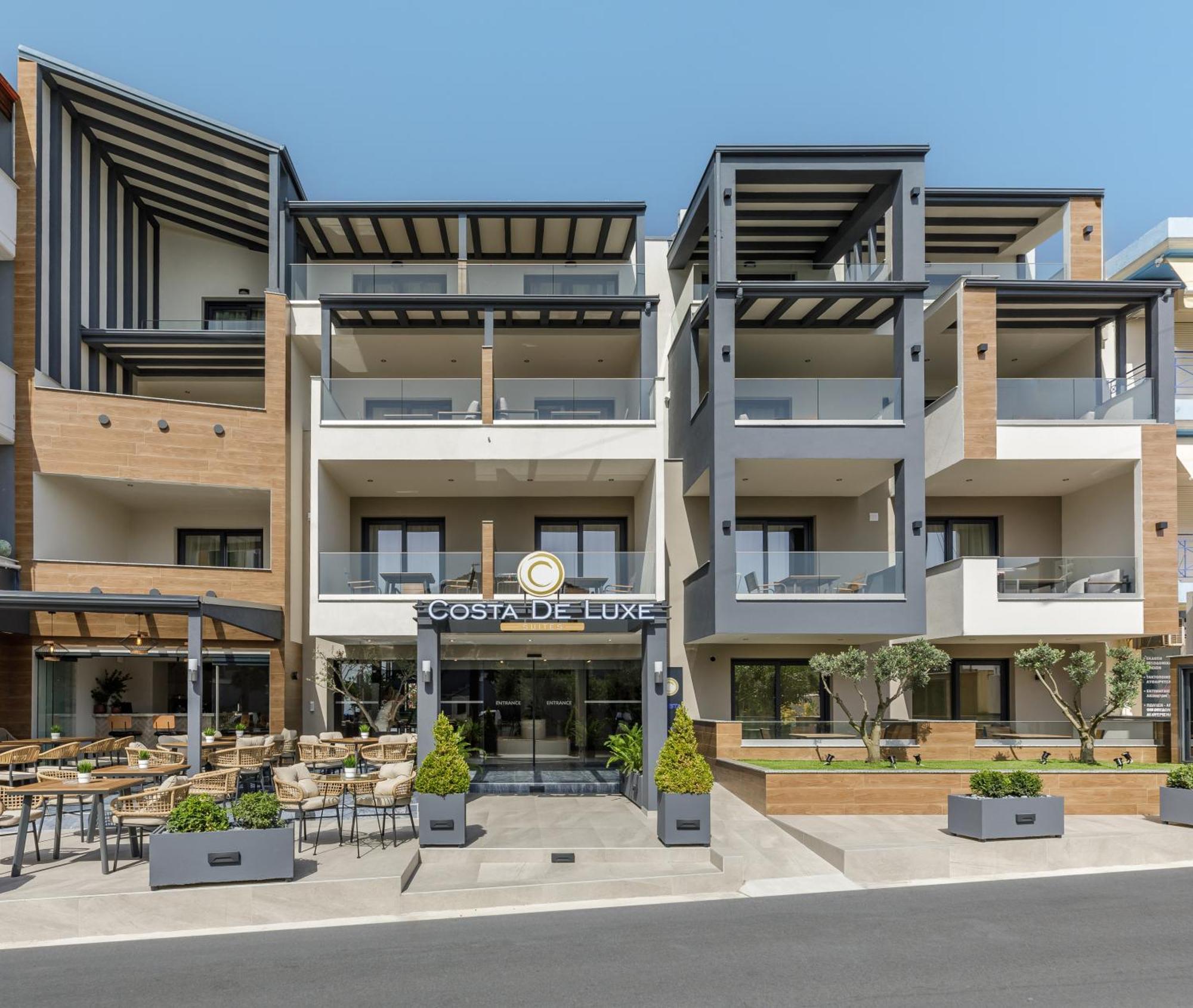 Costa De Luxe Suites Leptokaryá Exterior foto
